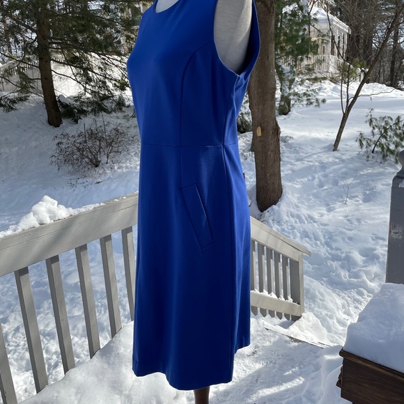 LANDS END Sleeveless Ponte Dress - Picture 5 of 13